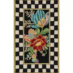 MacKenzie-Childs Flower Market 3' x 5' Washable Rug< Rugs