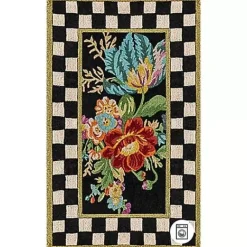 MacKenzie-Childs Flower Market 3' x 5' Washable Rug< Rugs
