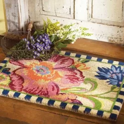 MacKenzie-Childs Flower Market Entrance Mat< Spring|Outdoor