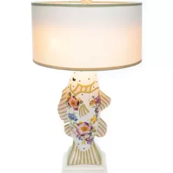 MacKenzie-Childs Flower Market Fish Table Lamp< Lighting