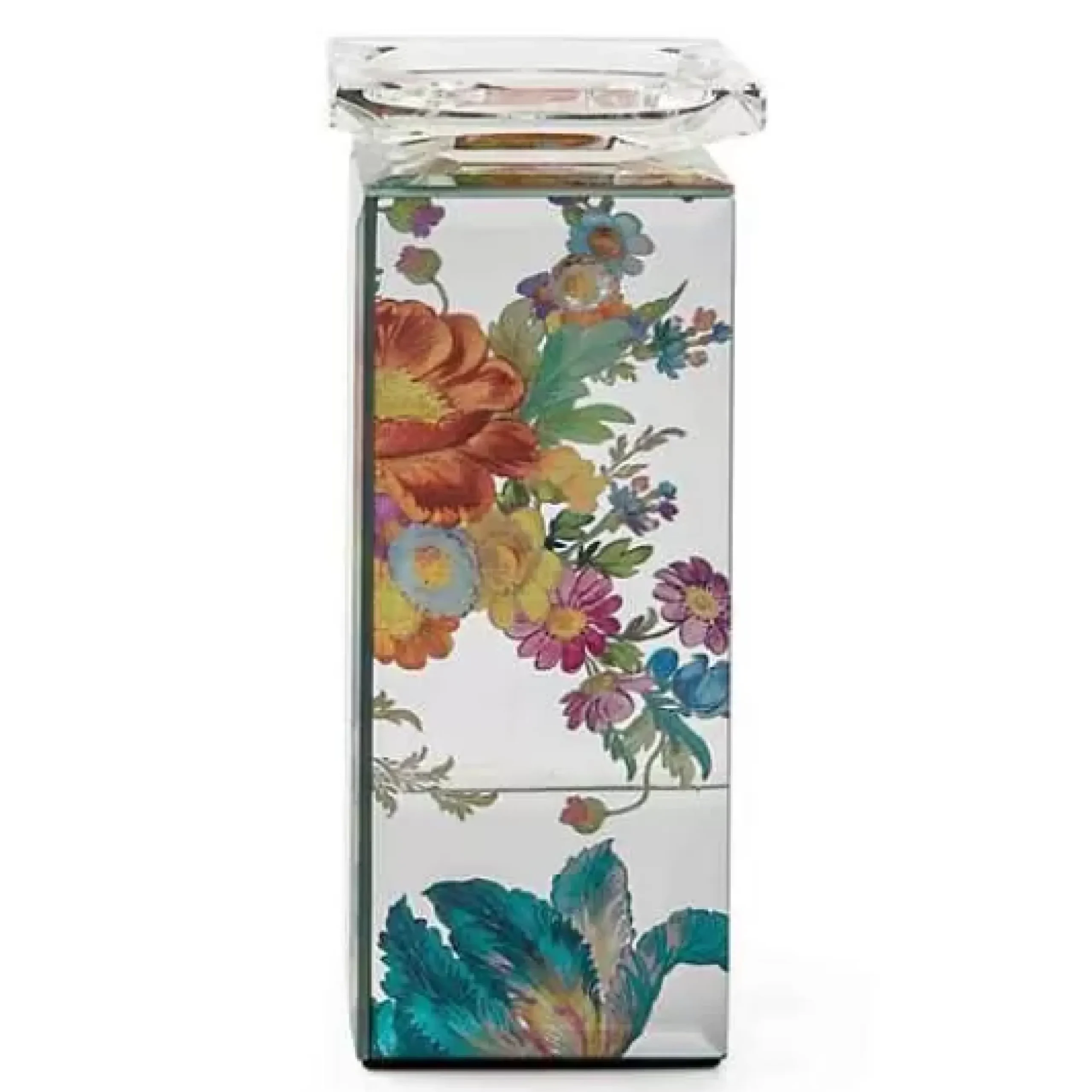 MacKenzie-Childs Flower Market Reflections Tall Candle Holder< Candles & Fragrances