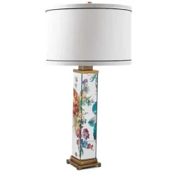 MacKenzie-Childs Flower Market Reflections Table Lamp< Lighting