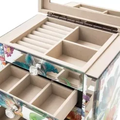 MacKenzie-Childs Flower Market Reflections Jewelry Armoire< Room Accents