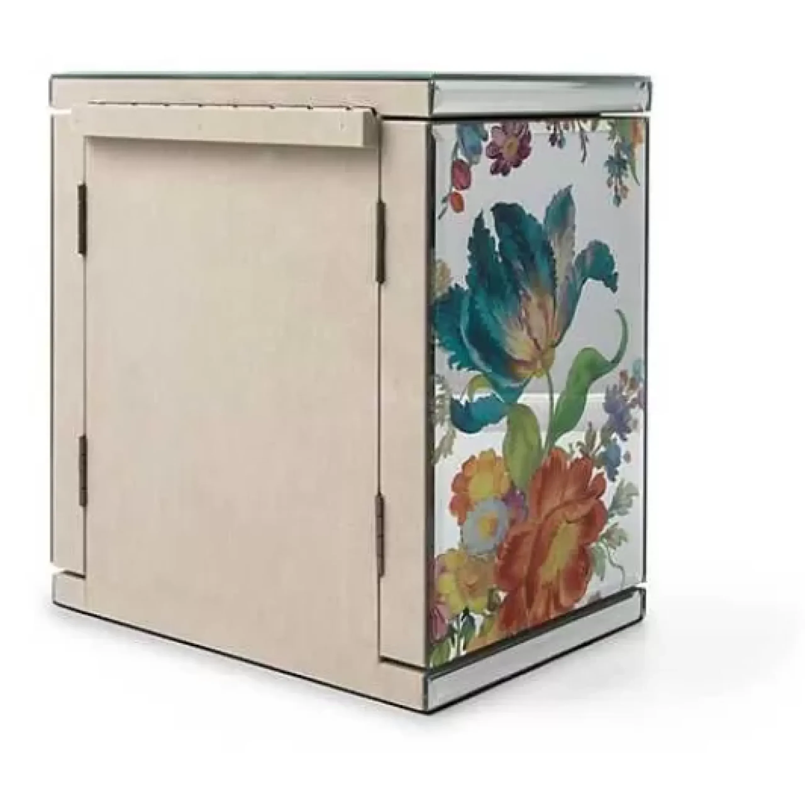 MacKenzie-Childs Flower Market Reflections Jewelry Armoire< Room Accents