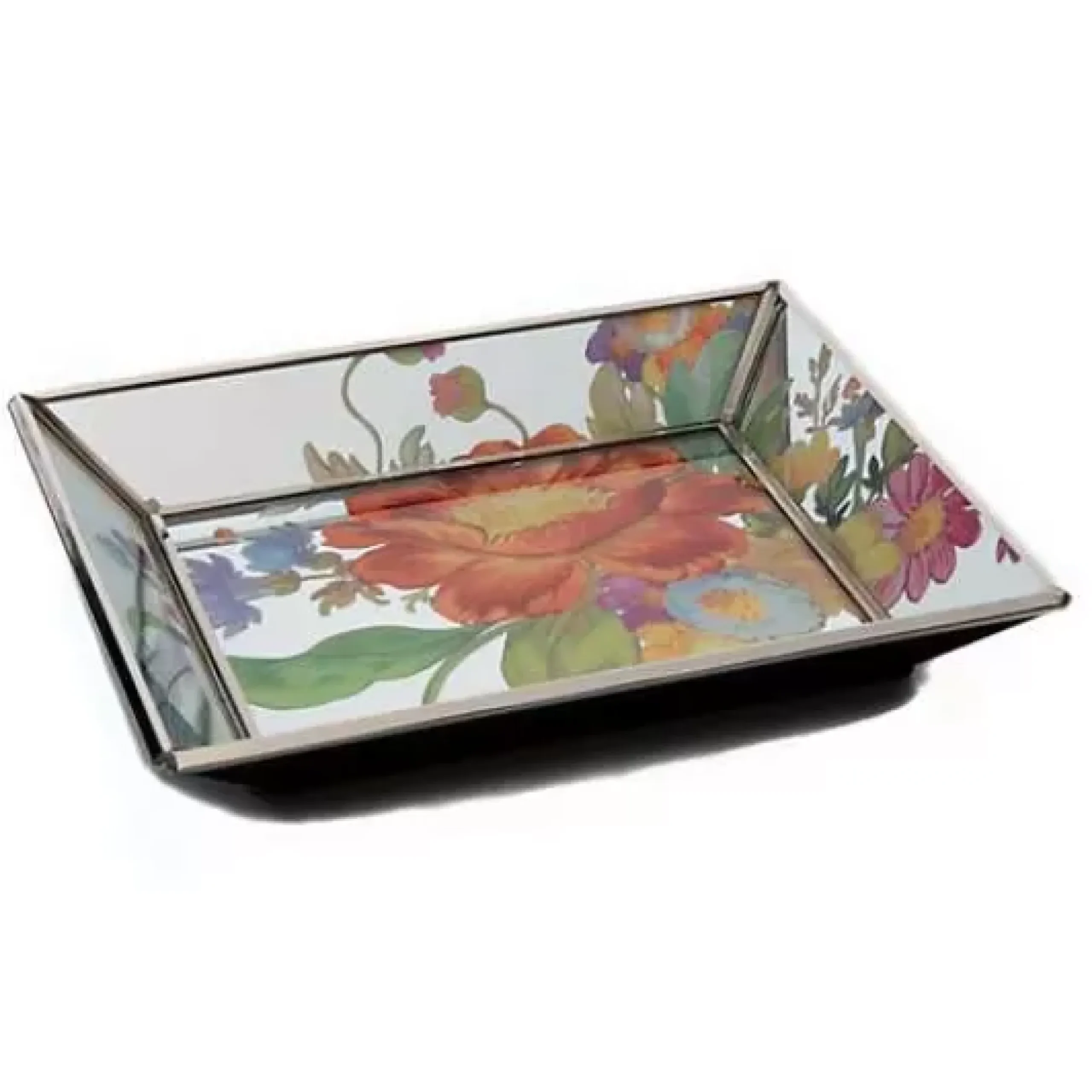MacKenzie-Childs Flower Market Reflections Small Tray< Bath & Bath Accessories