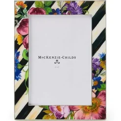 MacKenzie-Childs Flower Market Silver Plated 5x7 Frame< Room Accents