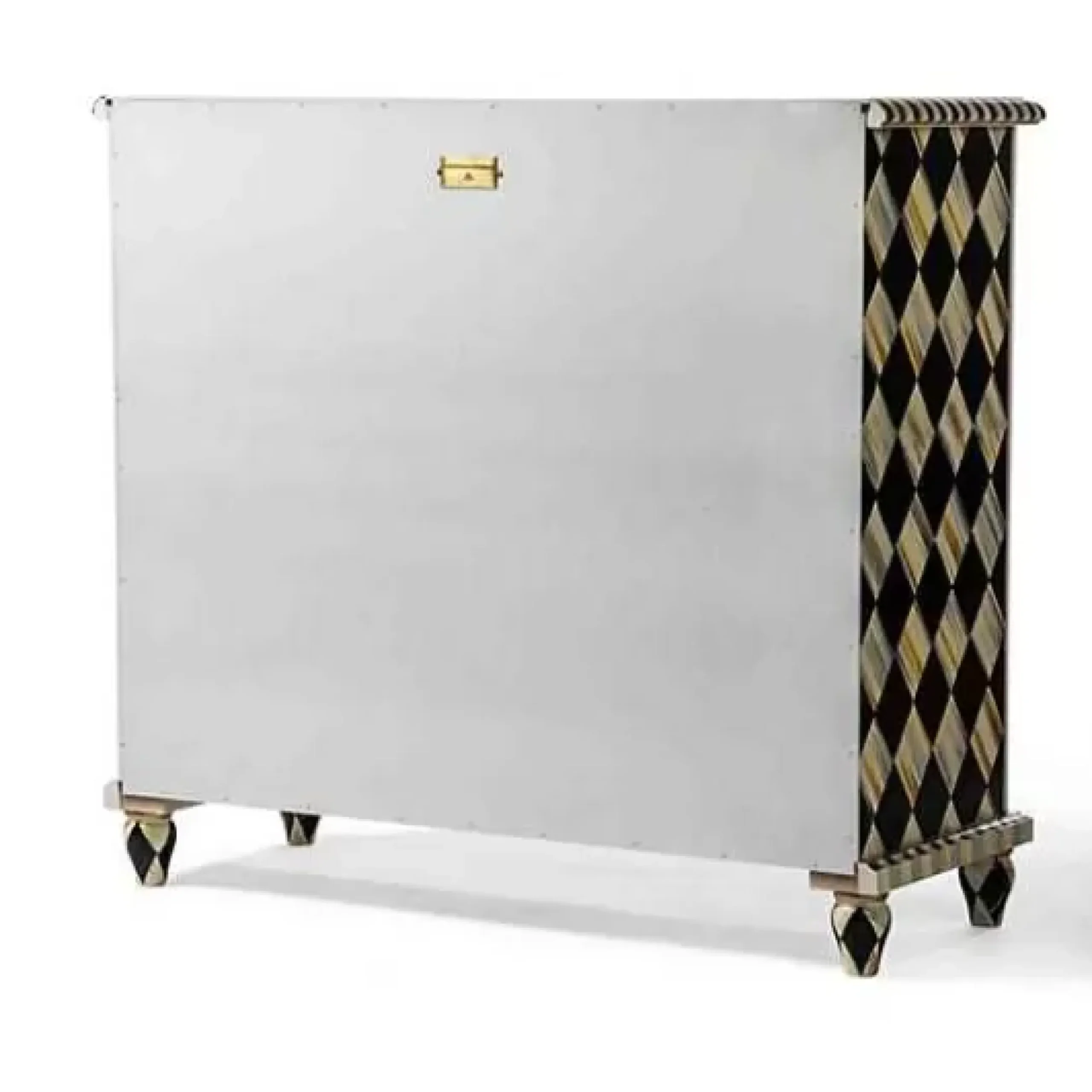 MacKenzie-Childs Flower Market Small Cabinet< Living Room