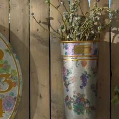 MacKenzie-Childs Flower Market Wall Bucket< Spring|Greenery & Florals