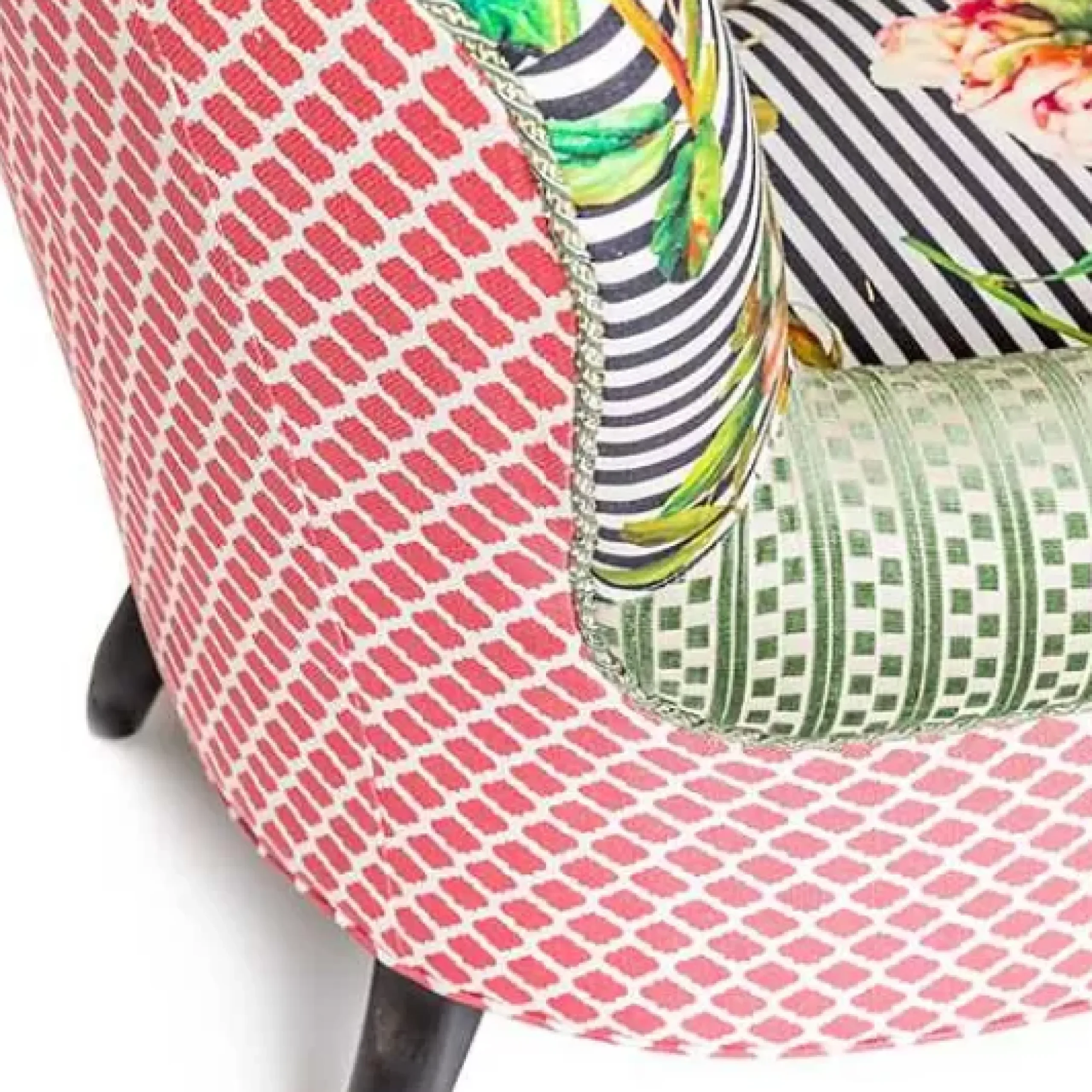 MacKenzie-Childs Flower Show Accent Chair< Living Room