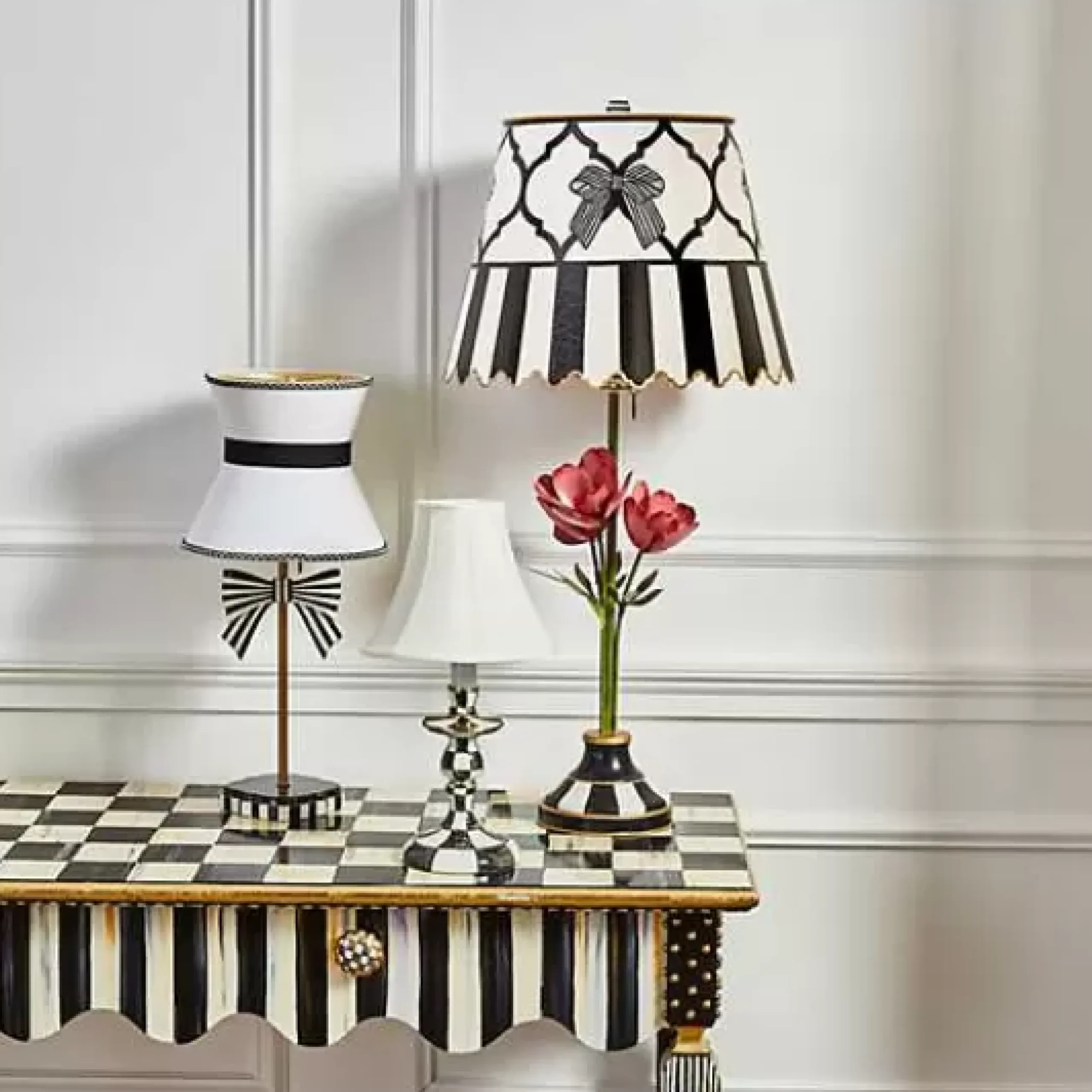 MacKenzie-Childs Flower Show Table Lamp< Lighting