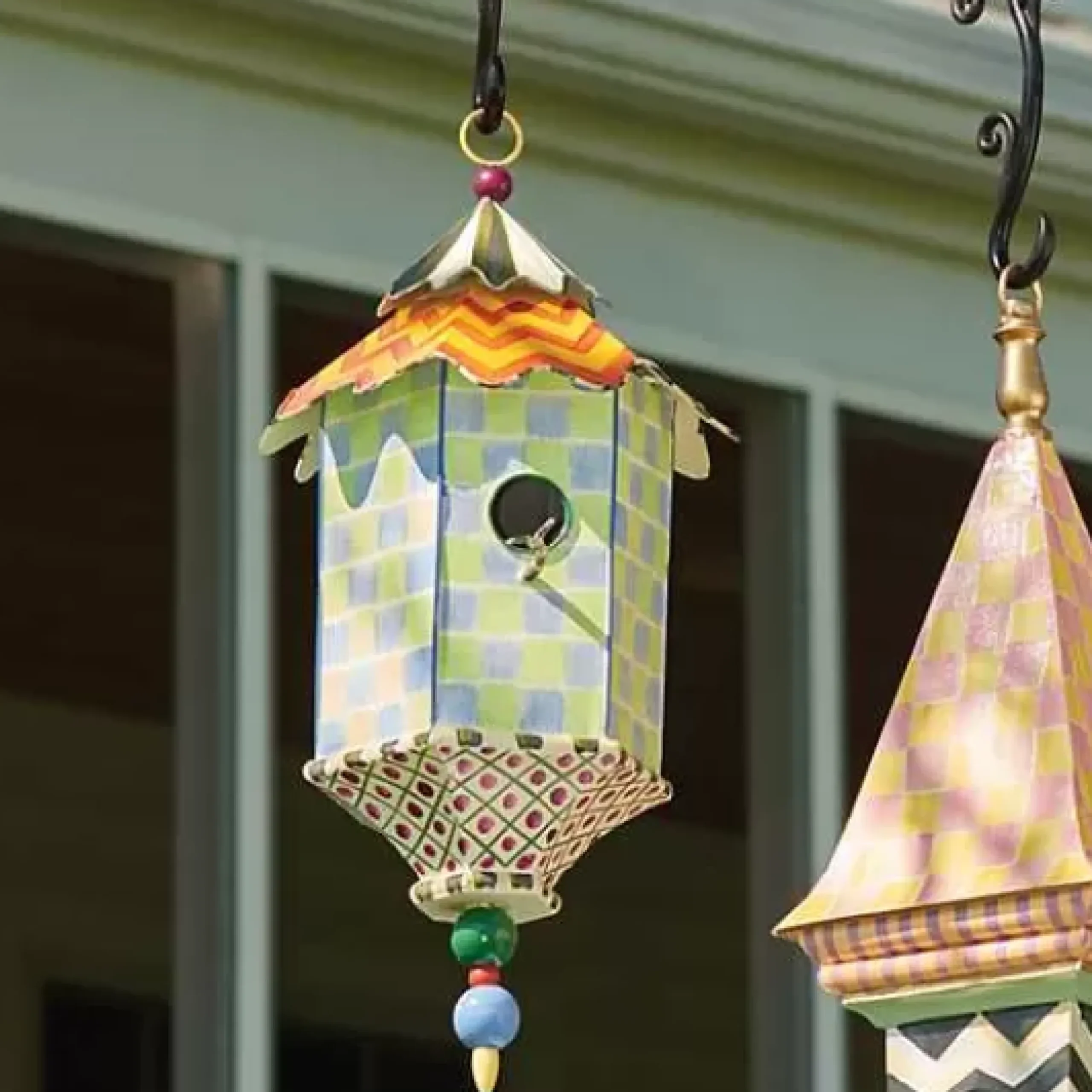 MacKenzie-Childs Flyer's Folly Birdhouse< Spring|Outdoor