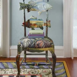 MacKenzie-Childs Forest Fish Chair< Dining Room & Kitchen