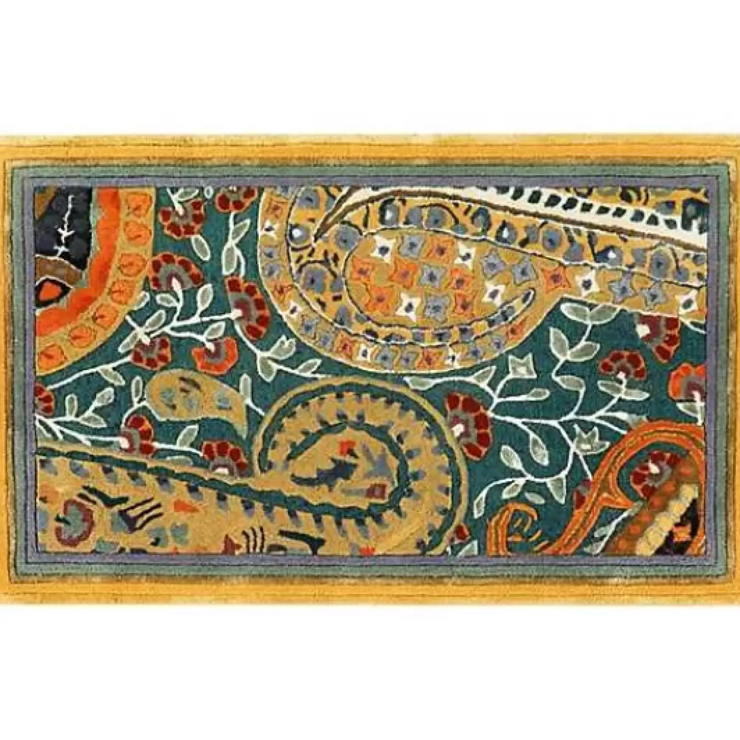 MacKenzie-Childs Forever Paisley 2'3 x 3'9 Rug< Rugs
