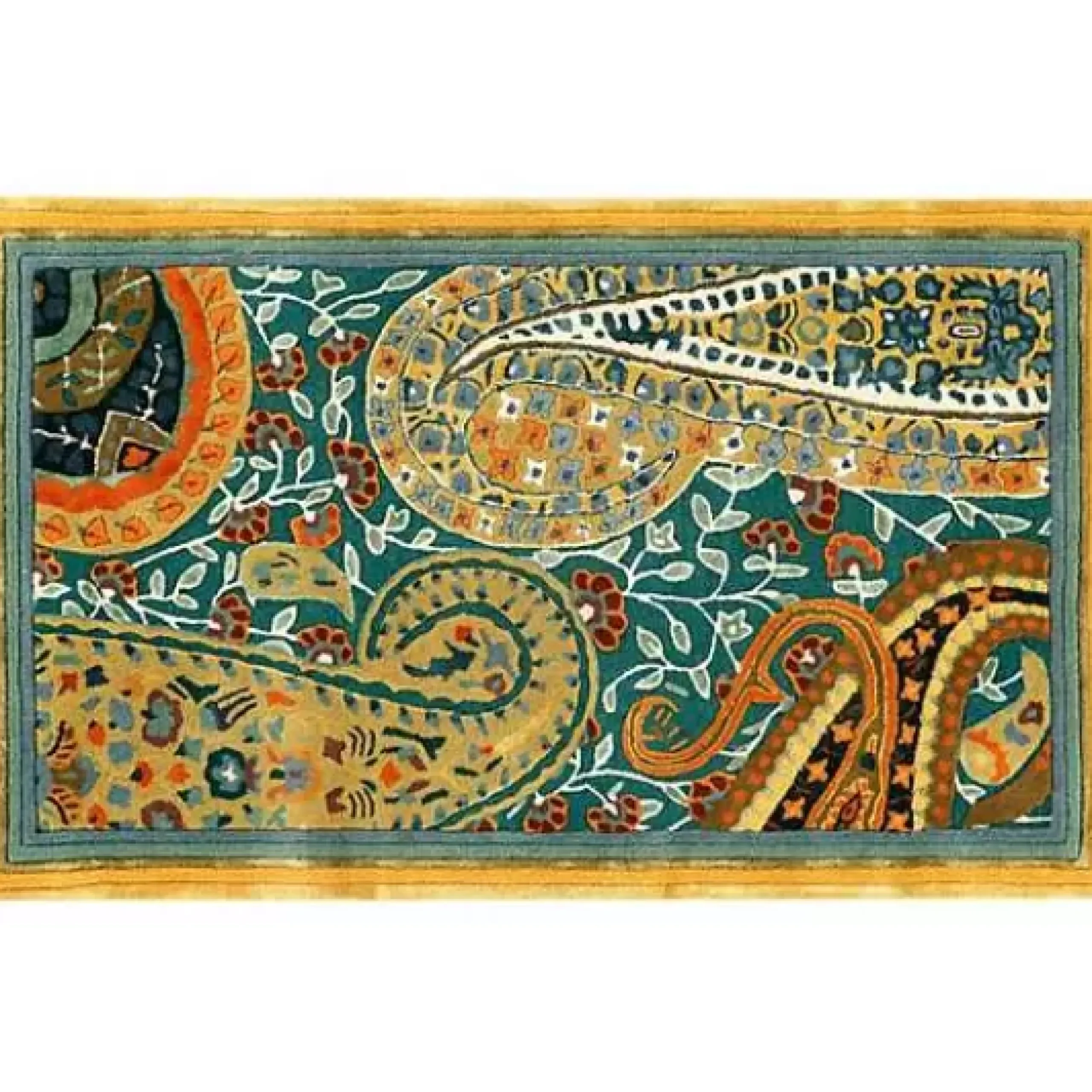 MacKenzie-Childs Forever Paisley 3' x 5' Rug< Rugs