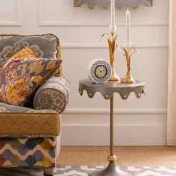 MacKenzie-Childs Foundry Accent Table< Living Room