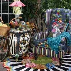 MacKenzie-Childs Frida Cowlo Throw Pillow< Pillows, Throws, & Cushions