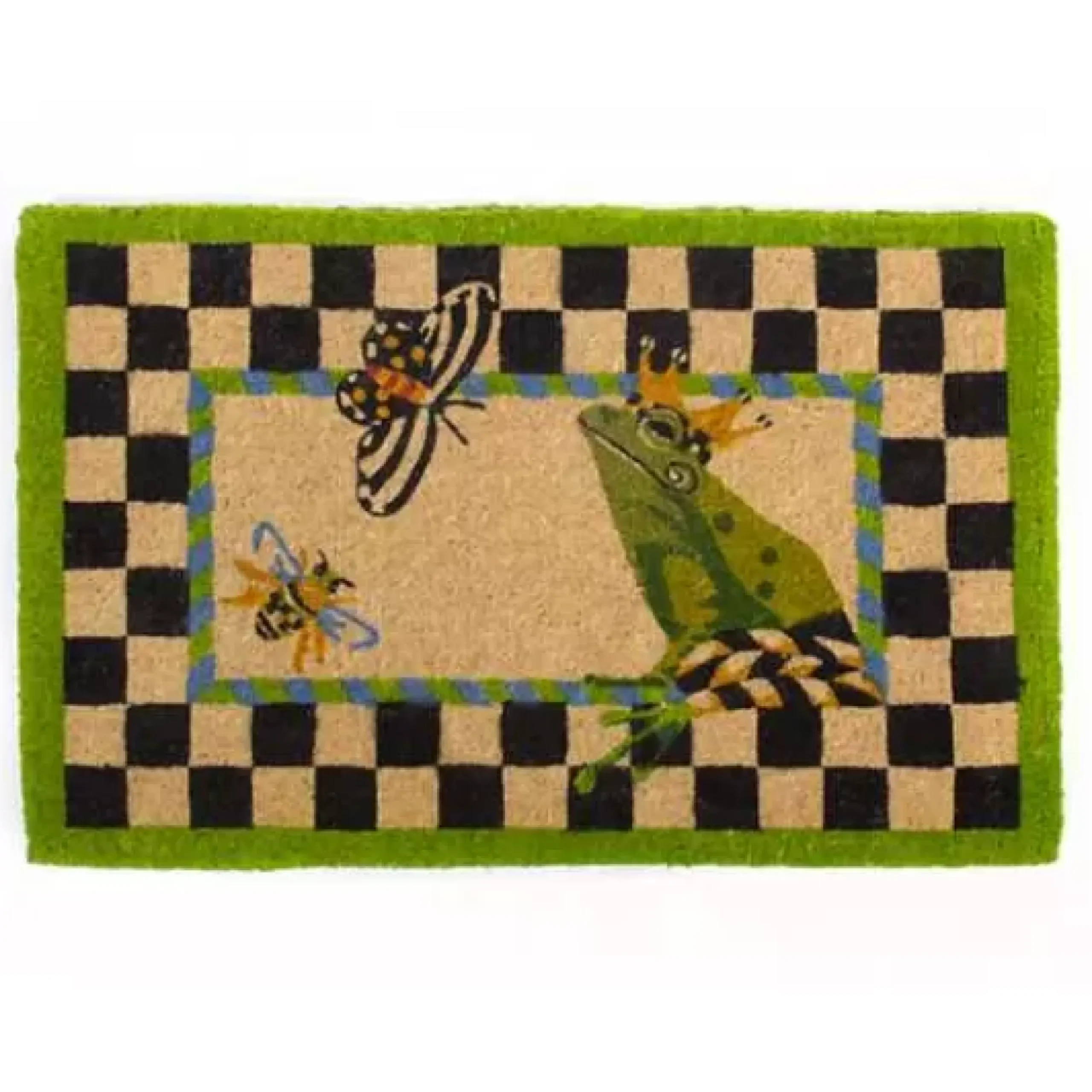 MacKenzie-Childs Frog Entrance Mat< Outdoor|Rugs