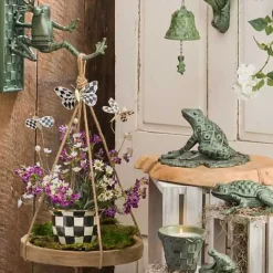 MacKenzie-Childs Frog Plant Hanger< Spring|Outdoor