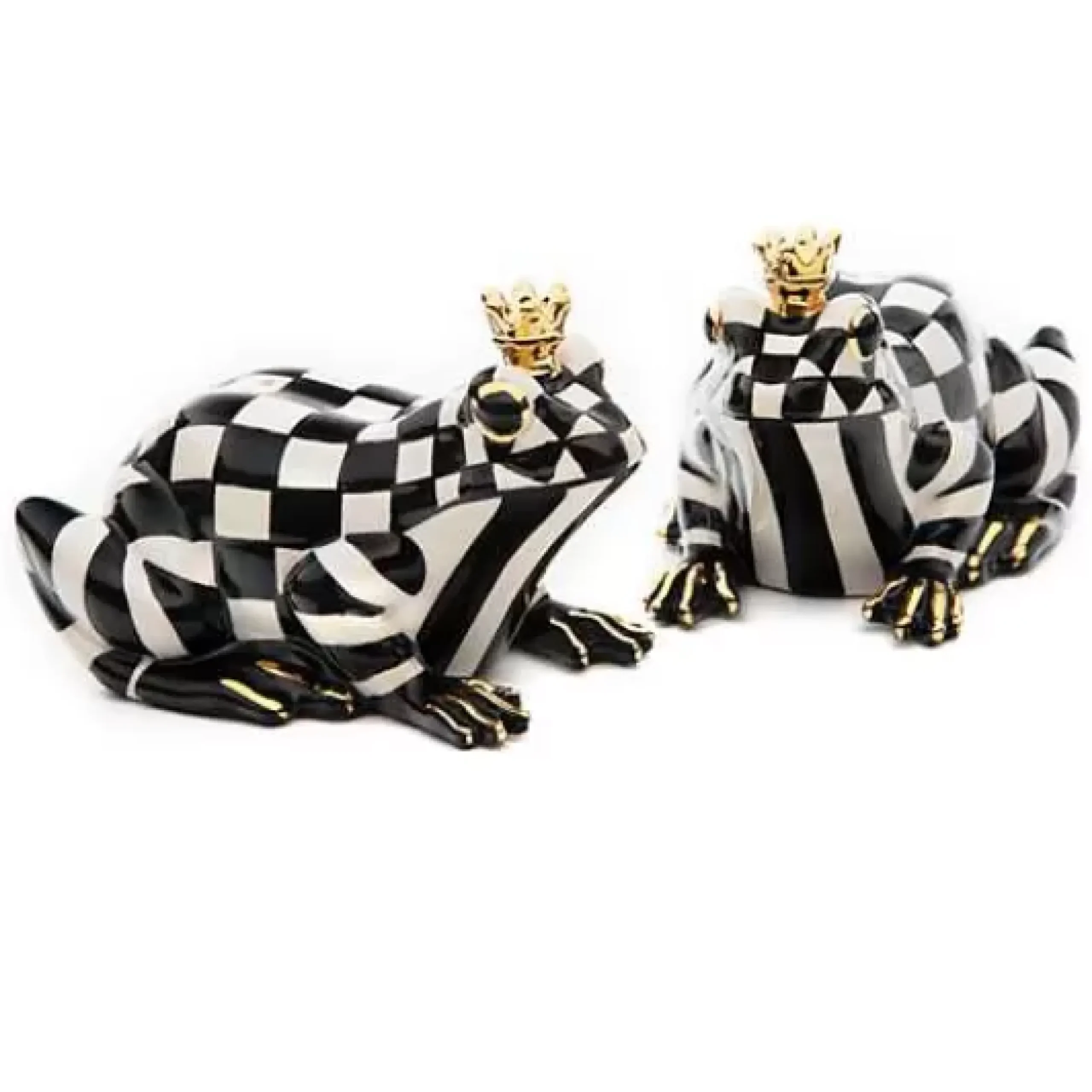 MacKenzie-Childs Frog Salt Pepper Set< Spring|Table Accessories