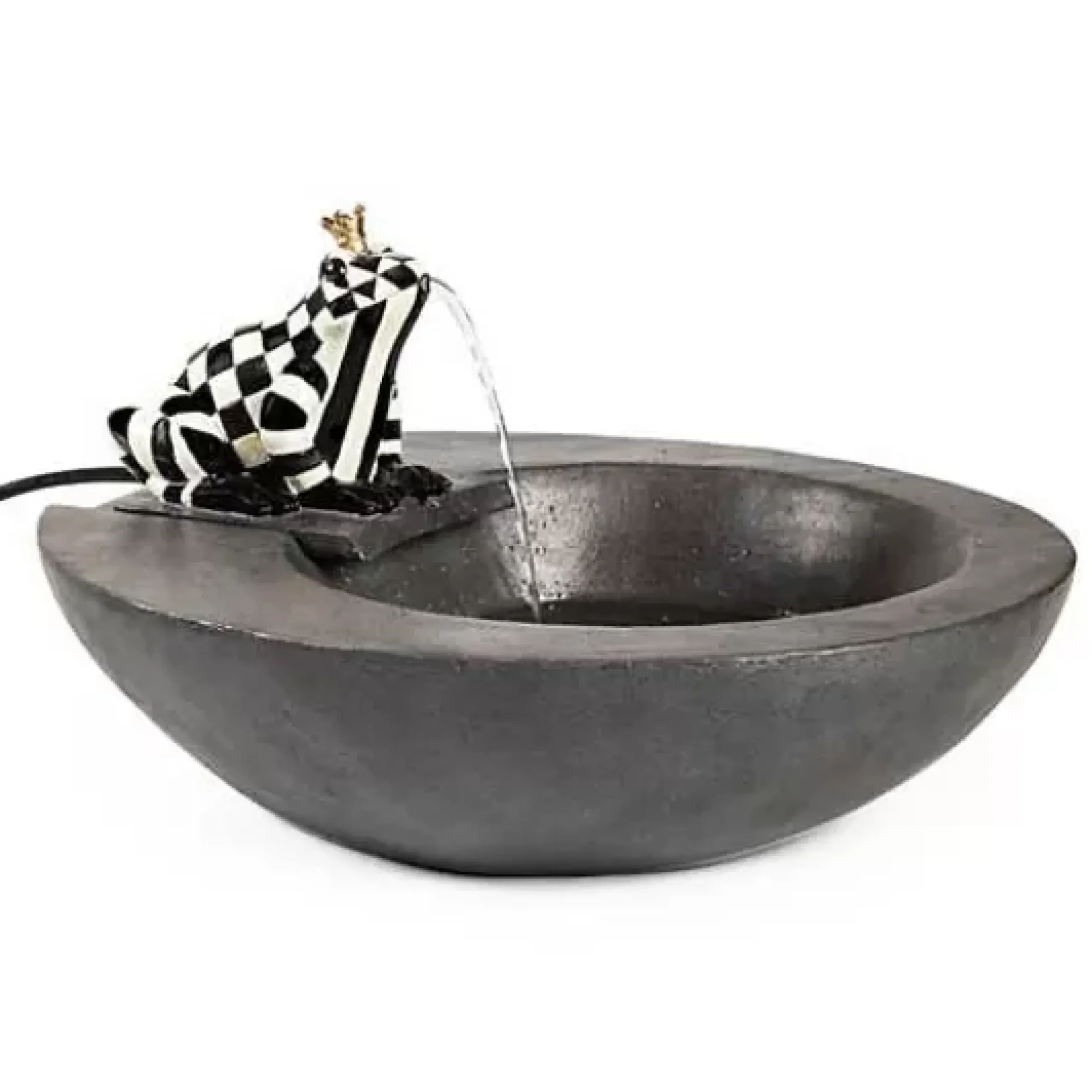 MacKenzie-Childs Frog Tranquility Fountain< Spring|Outdoor