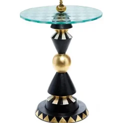 MacKenzie-Childs Gambit Accent Table< Living Room