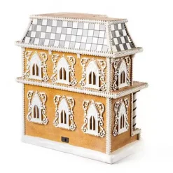 MacKenzie-Childs Gingerbread Illuminated House< Holiday|Room Accents