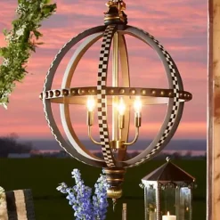 MacKenzie-Childs Globe Chandelier< Lighting