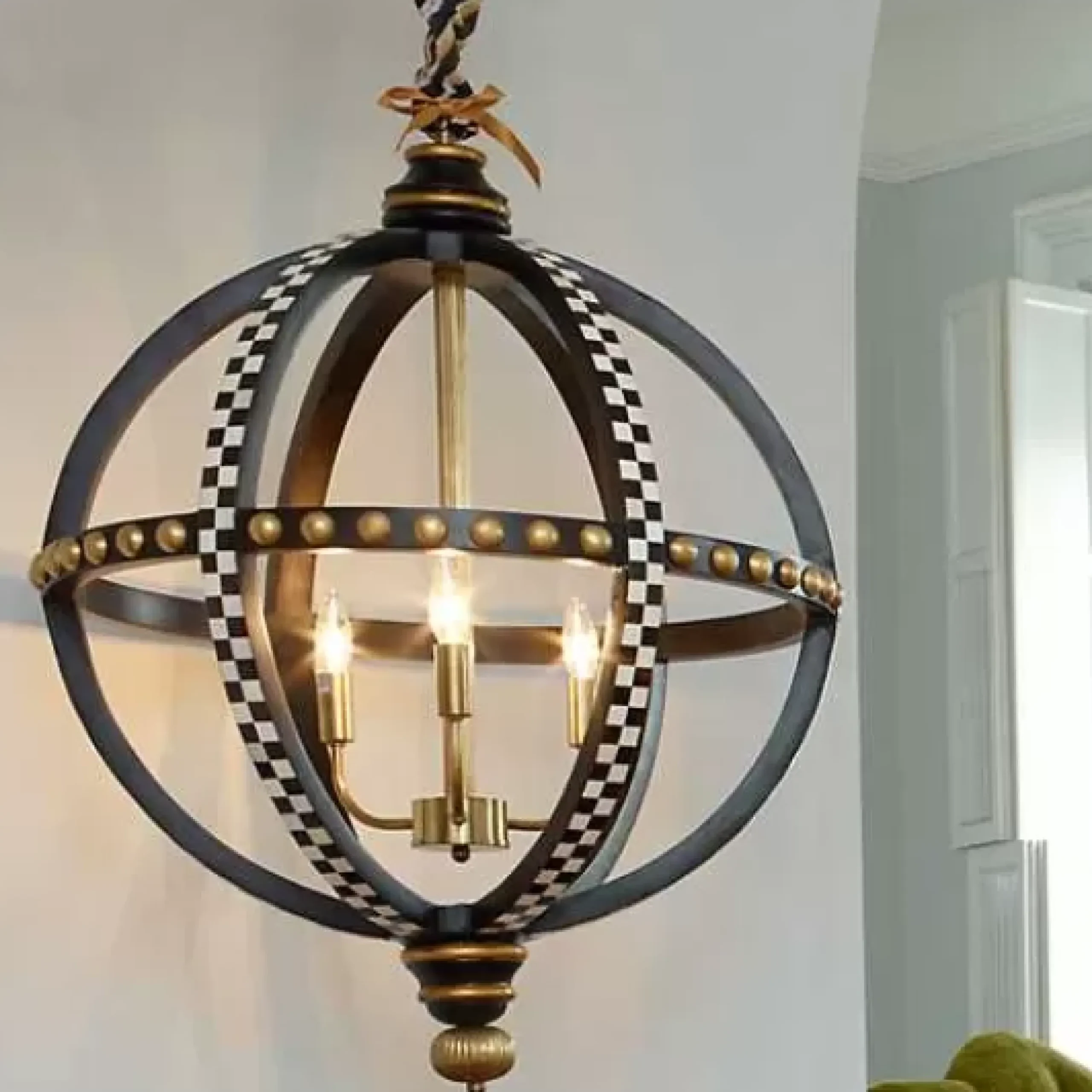 MacKenzie-Childs Globe Chandelier< Lighting