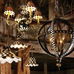 MacKenzie-Childs Globe Chandelier< Lighting
