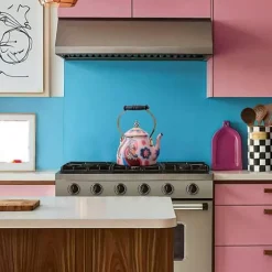 MacKenzie-Childs Go Go 2 Quart Tea Kettle< Fall Entertaining|Tea Kettles
