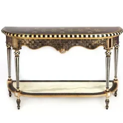 MacKenzie-Childs Golden Hour Cocktail Console Table< Entryway Furniture|Living Room