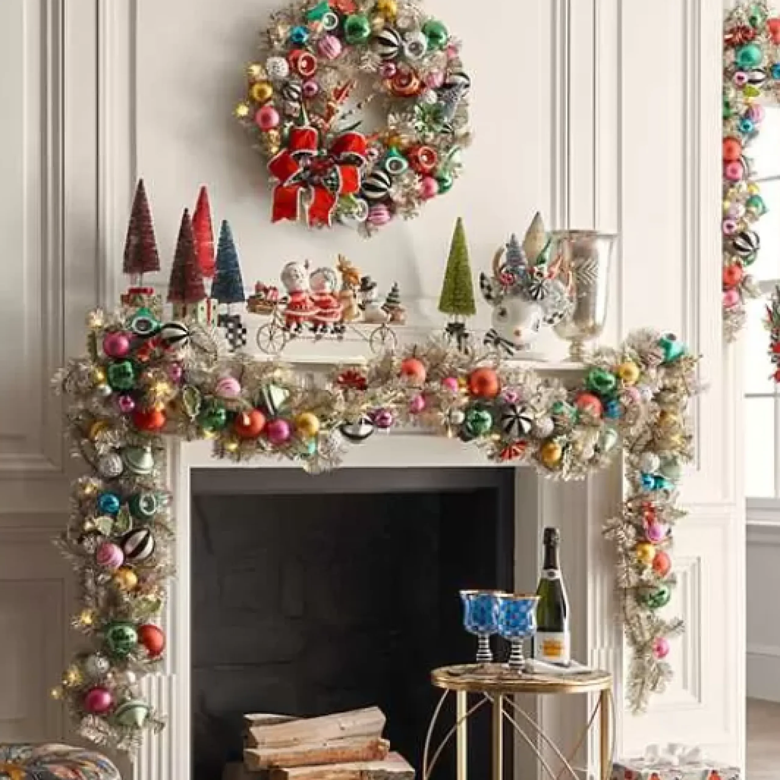 MacKenzie-Childs Granny Kitsch Deary Deer Centerpiece< Holiday|Room Accents
