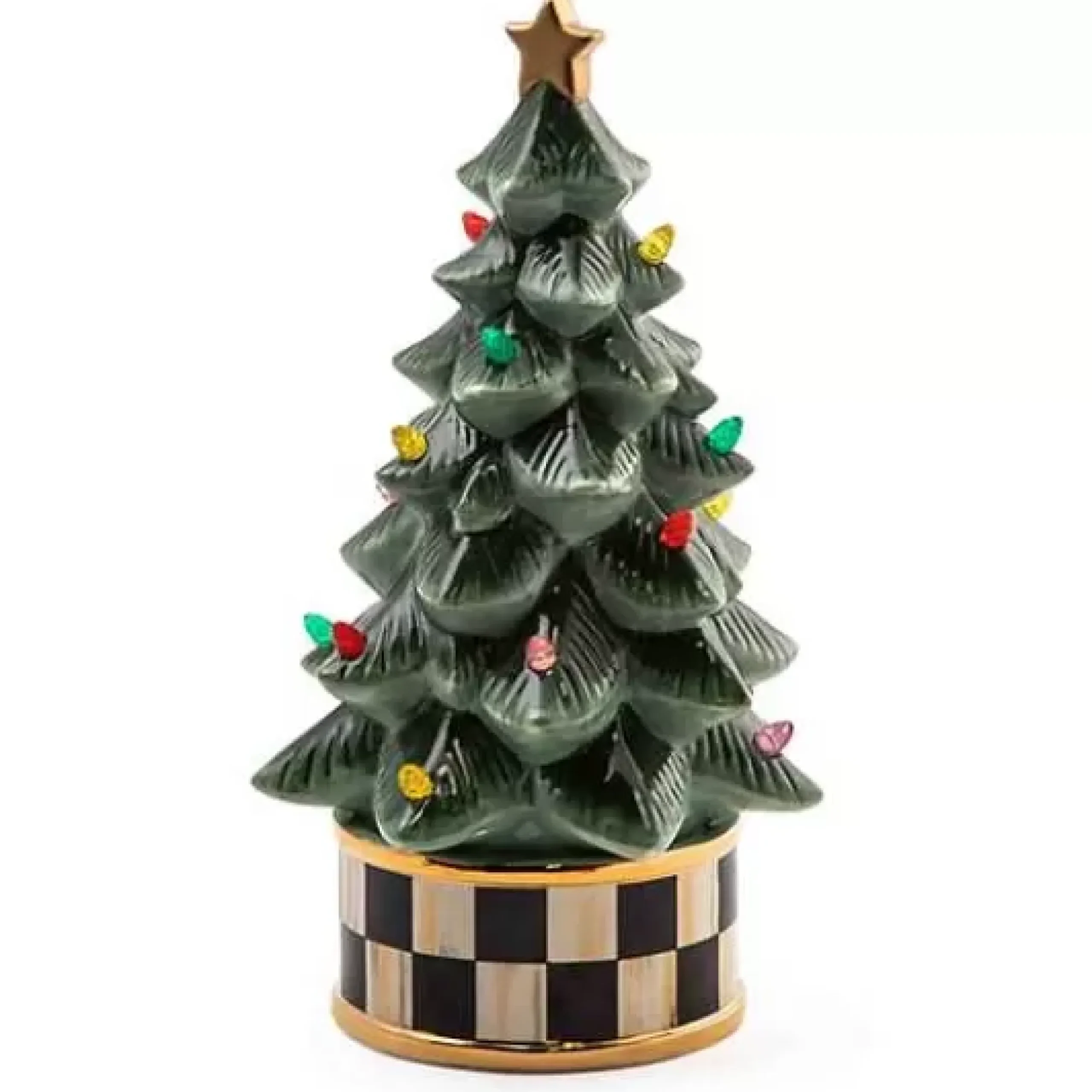 MacKenzie-Childs Granny Kitsch Illuminated Retro Tree< Holiday|Room Accents
