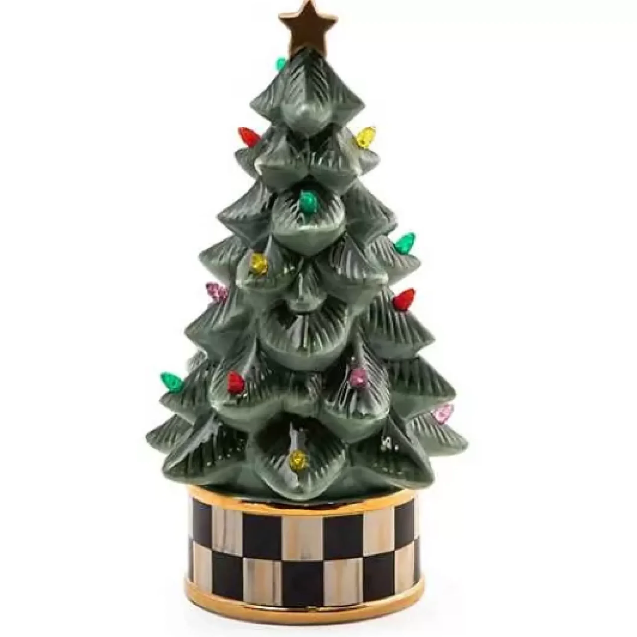 MacKenzie-Childs Granny Kitsch Illuminated Retro Tree< Holiday|Room Accents