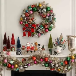 MacKenzie-Childs Granny Kitsch Illuminated Garland< Holiday|Greenery & Florals
