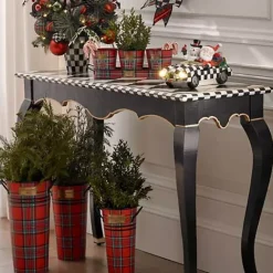 MacKenzie-Childs Granny Kitsch Special Delivery Santa In Car< Holiday|Room Accents