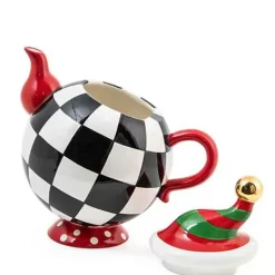 MacKenzie-Childs Granny Kitsch Tipsy Teapot< Holiday|Tea Kettles