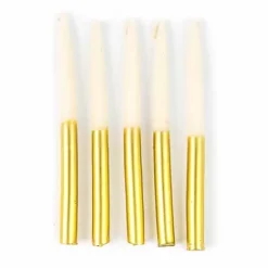 MacKenzie-Childs Hanukkah Gold Candle Set< Holiday|Candles & Fragrances