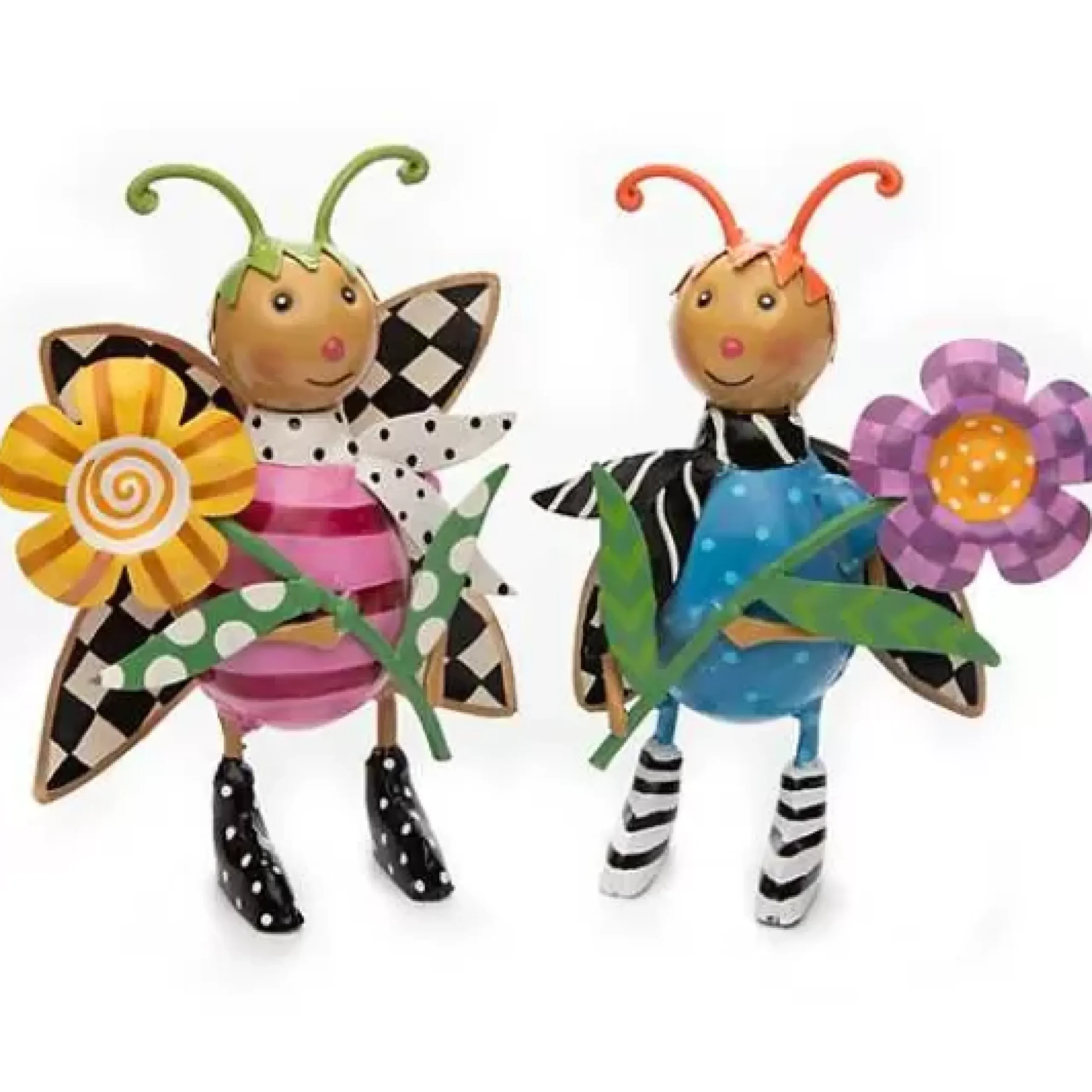 MacKenzie-Childs Happy Bugs, Set of 2< Spring|Outdoor