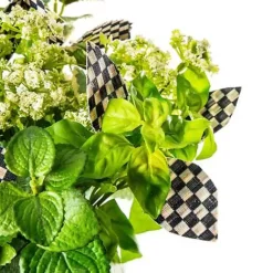 MacKenzie-Childs Herb Bouquet< Spring|Greenery & Florals