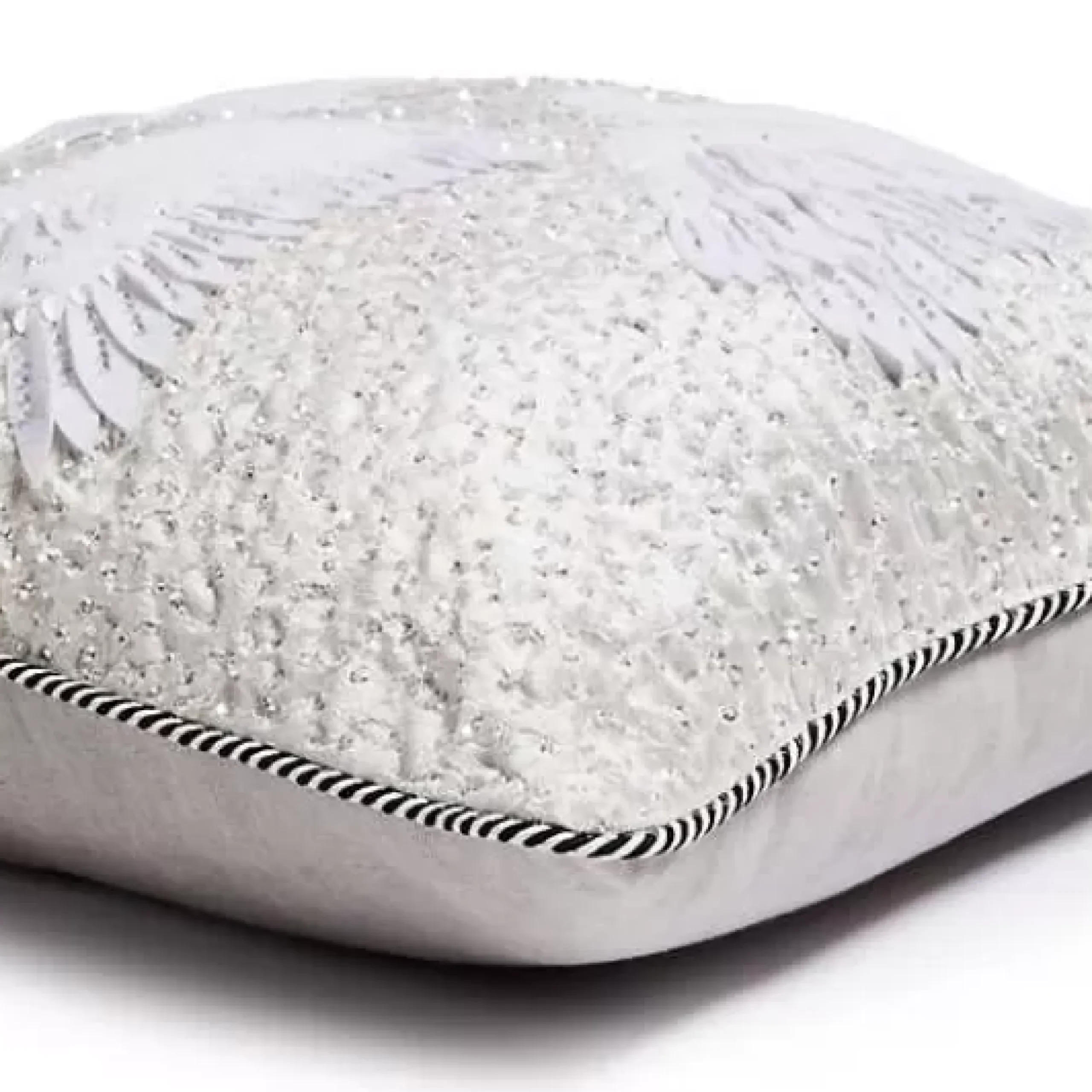 MacKenzie-Childs Holiday Swan Throw Pillow< Pillows, Throws, & Cushions