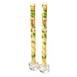 MacKenzie-Childs Holly Dinner Candles, Set of 2< Holiday|Candles & Fragrances