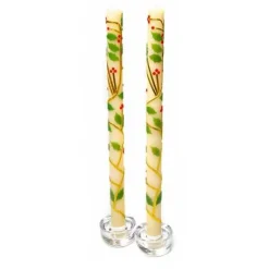 MacKenzie-Childs Holly Dinner Candles, Set of 2< Holiday|Candles & Fragrances