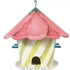MacKenzie-Childs Hollyhock Birdhouse< Spring|Outdoor