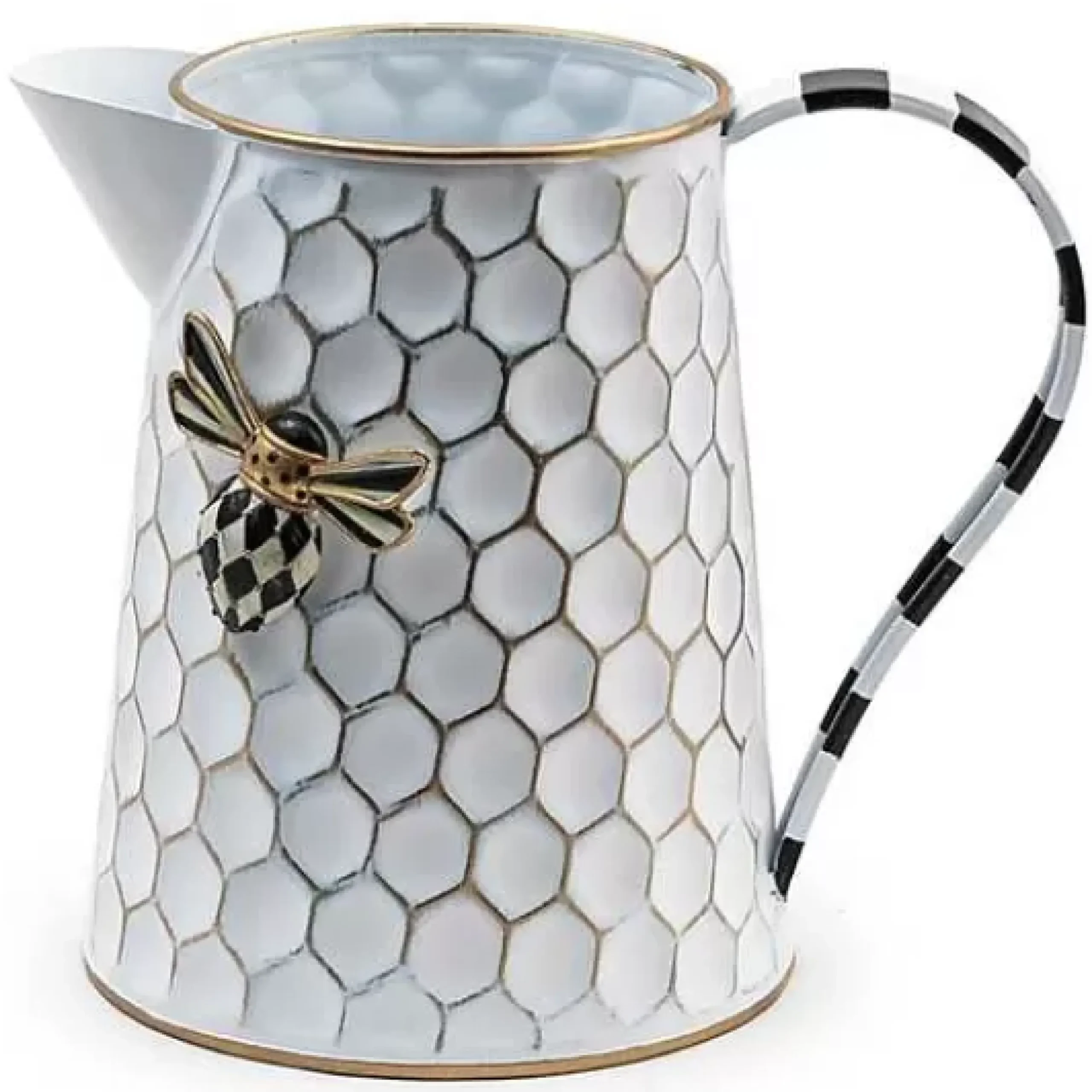 MacKenzie-Childs Honeycomb Tin Watering Can< Spring|Greenery & Florals