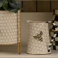 MacKenzie-Childs Honeycomb Tin Watering Can< Spring|Greenery & Florals