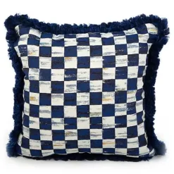 MacKenzie-Childs Indigo Villa Outdoor Throw Pillow< Pillows, Throws, & Cushions|Outdoor