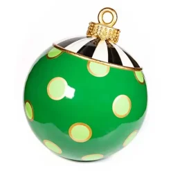MacKenzie-Childs Jolly Dot Outdoor Ornament< Holiday|Outdoor