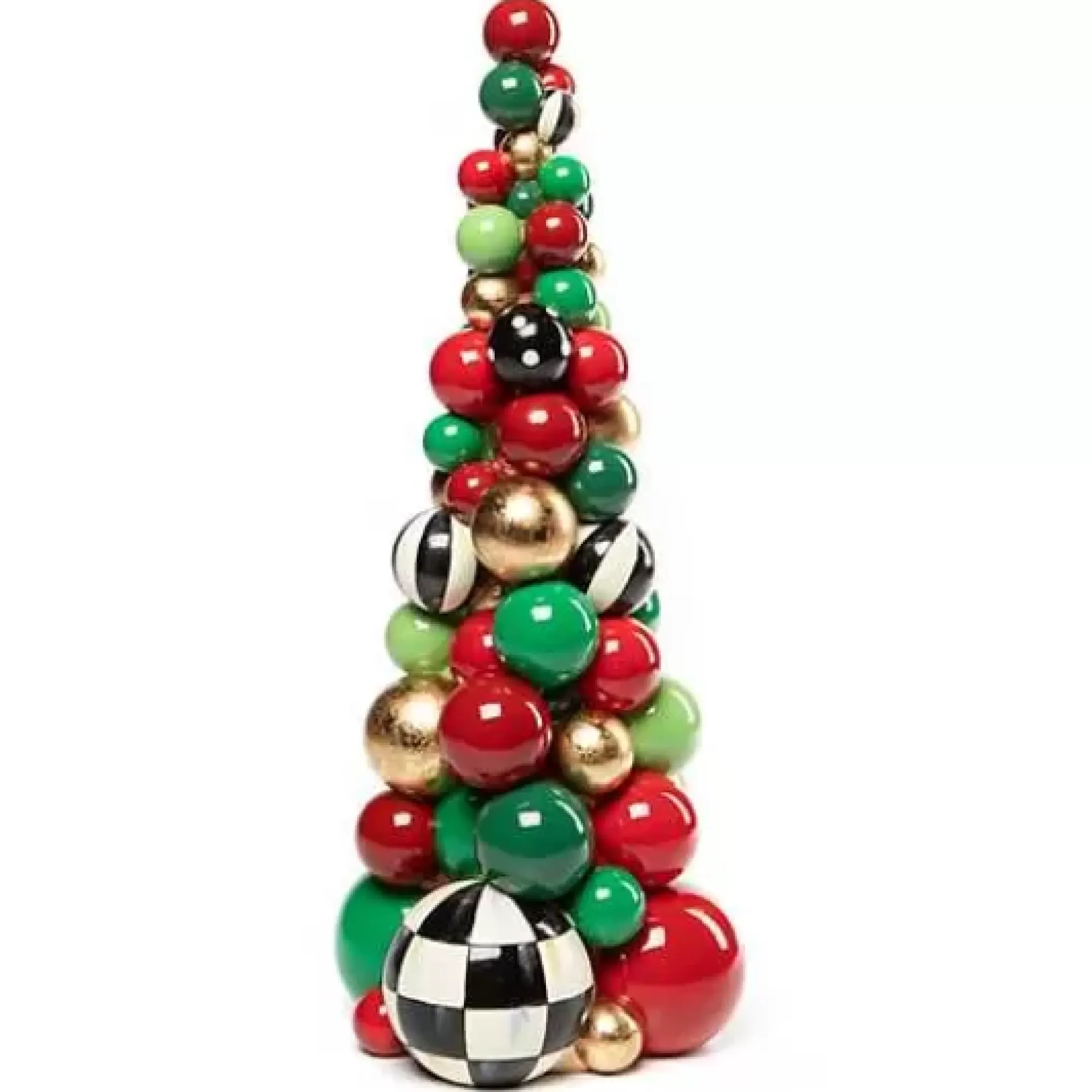 MacKenzie-Childs Jolly Holiday Bauble Tree< Holiday|Room Accents