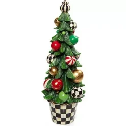 MacKenzie-Childs Jolly Holiday Illuminated Tree< Holiday|Room Accents